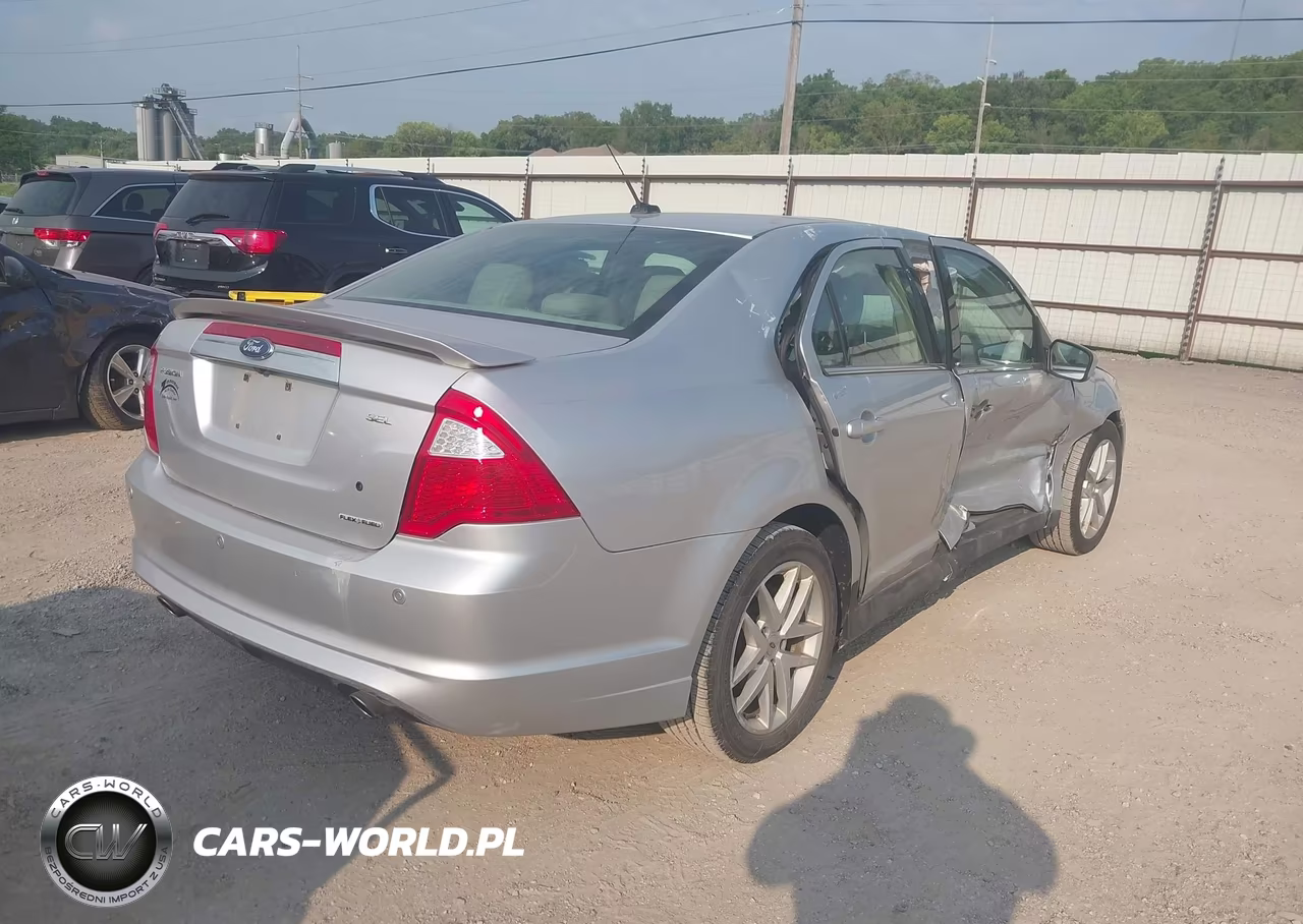 2012 Ford Fusion Sel VIN:3FAHP0JG3CR251437 - 4