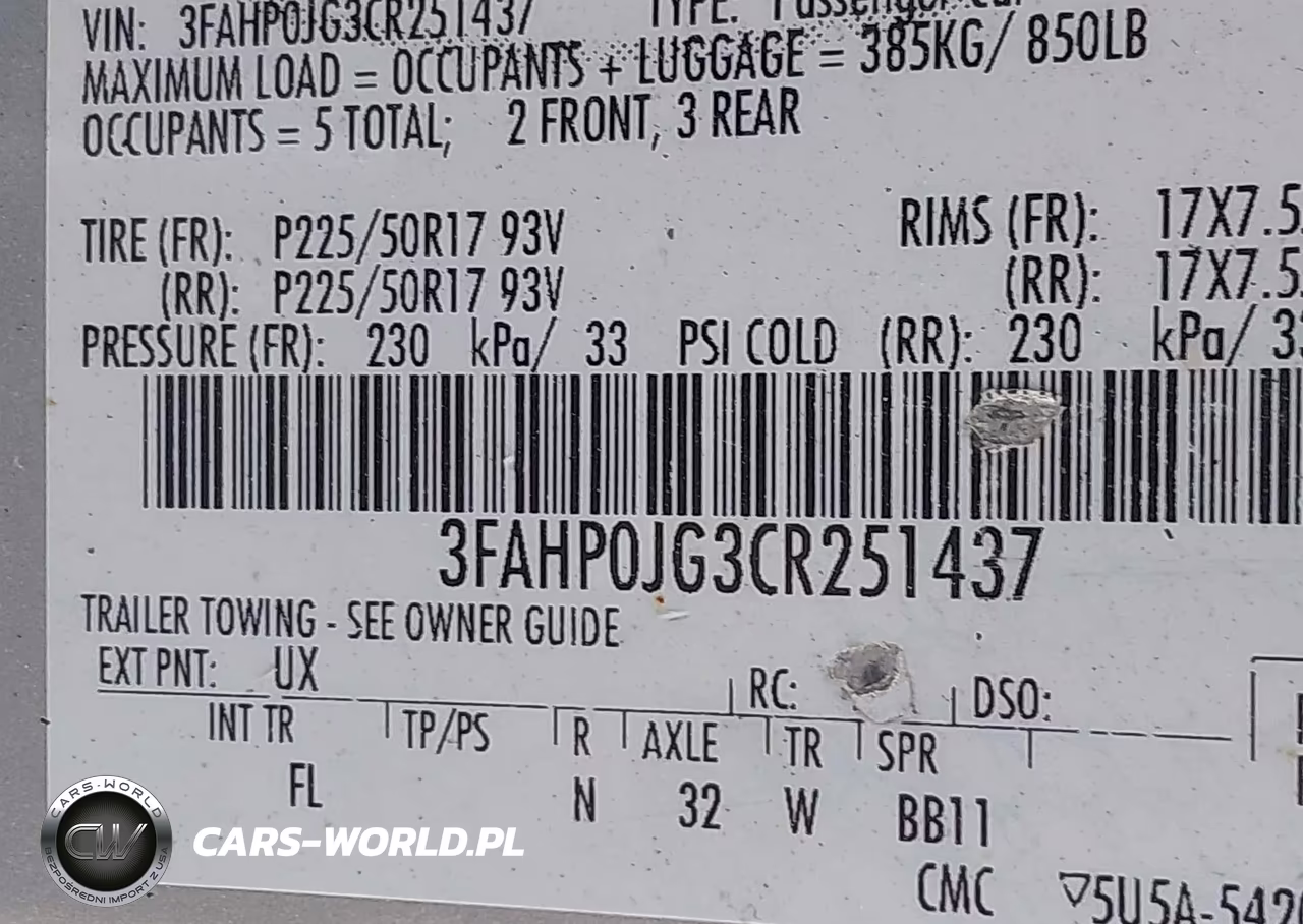 2012 Ford Fusion Sel VIN:3FAHP0JG3CR251437 - 9