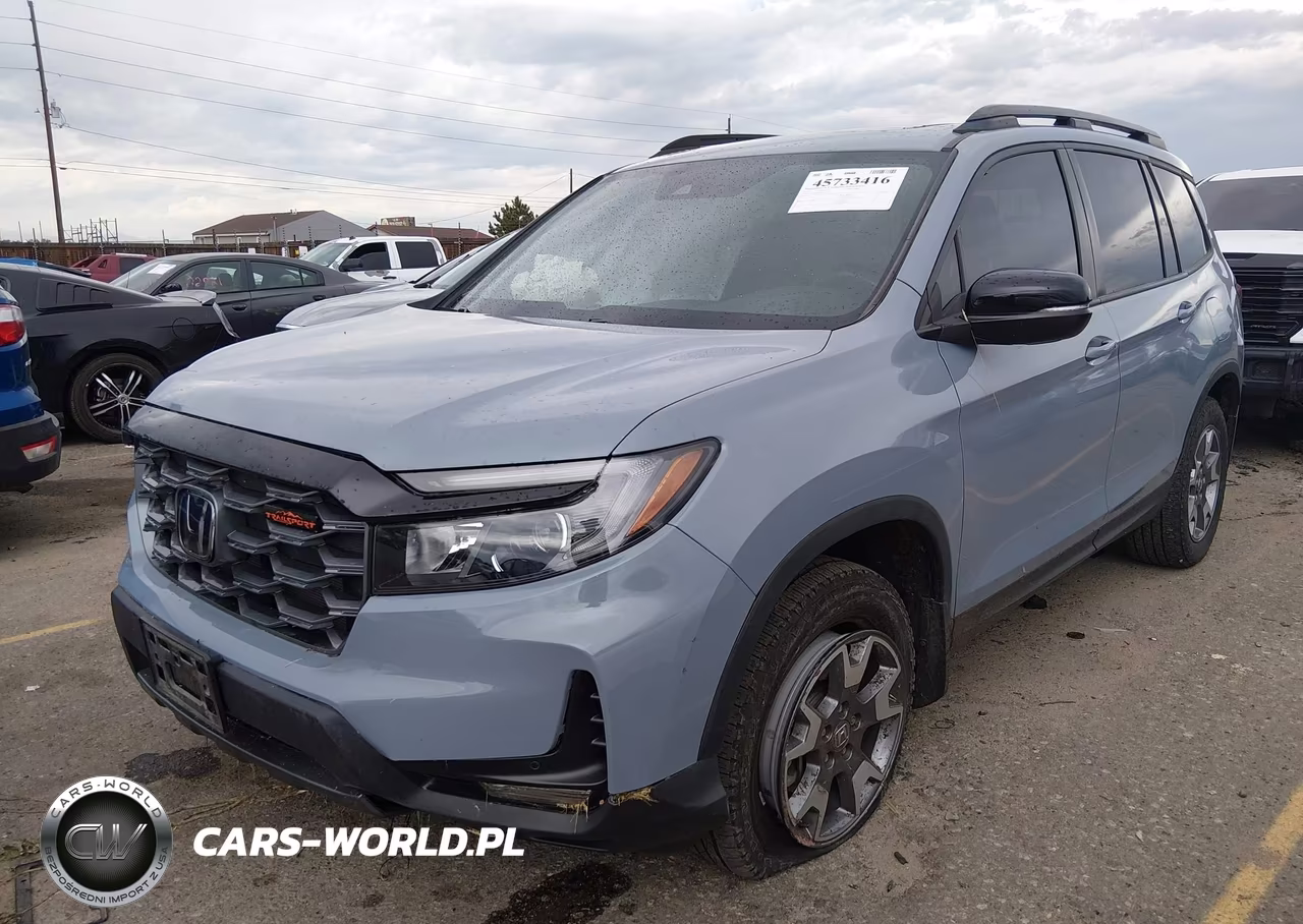 2023 Honda Passport Awd Trailsport VIN:5FNYF8H6XPB035455 - 2