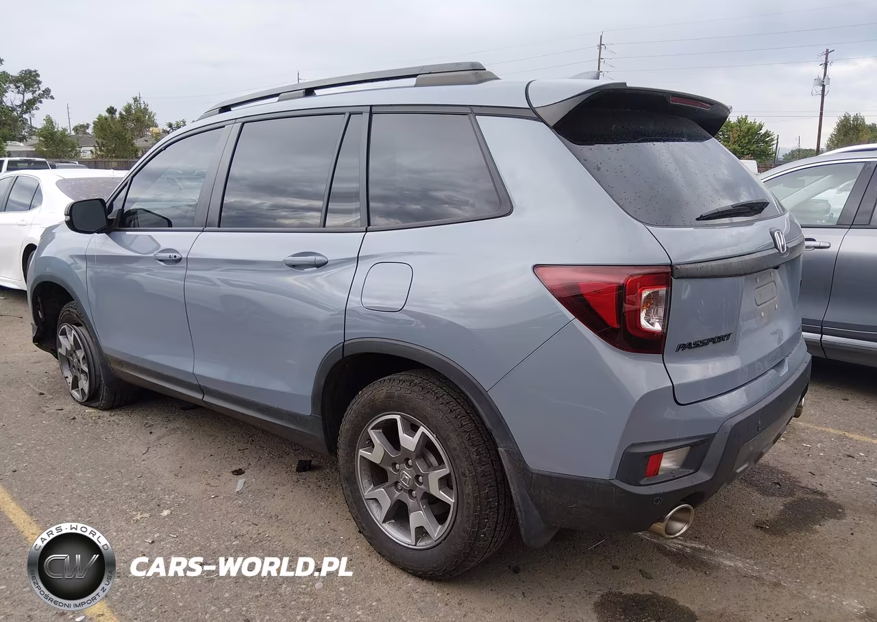 2023 Honda Passport Awd Trailsport VIN:5FNYF8H6XPB035455 - 3