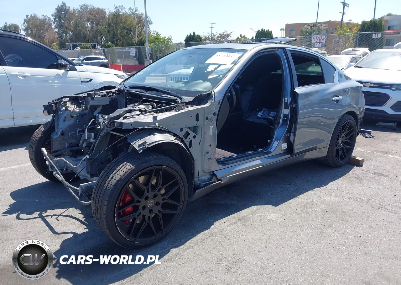 2019 Infiniti Q50 3.0T Red Sport 400 VIN:JN1FV7AP0KM761044 - 2