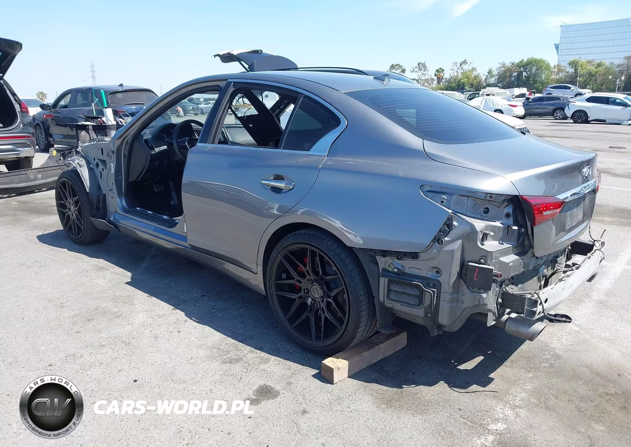 2019 Infiniti Q50 3.0T Red Sport 400 VIN:JN1FV7AP0KM761044 - 3