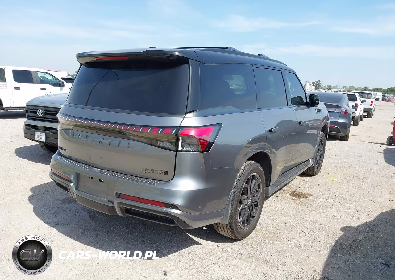 2026 Infiniti Qx80 Sport Awd VIN:JN8AZ3DB6T9432989 - 4