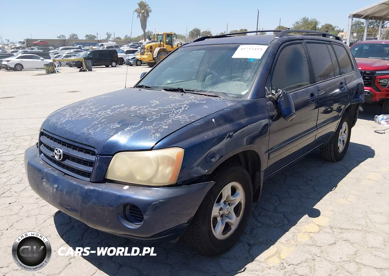 2003 Toyota Highlander VIN:JTEGD21A530069109 - 2