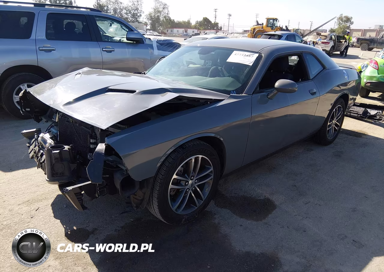 2019 Dodge Challenger Sxt Awd VIN:2C3CDZGG3KH616660 - 2