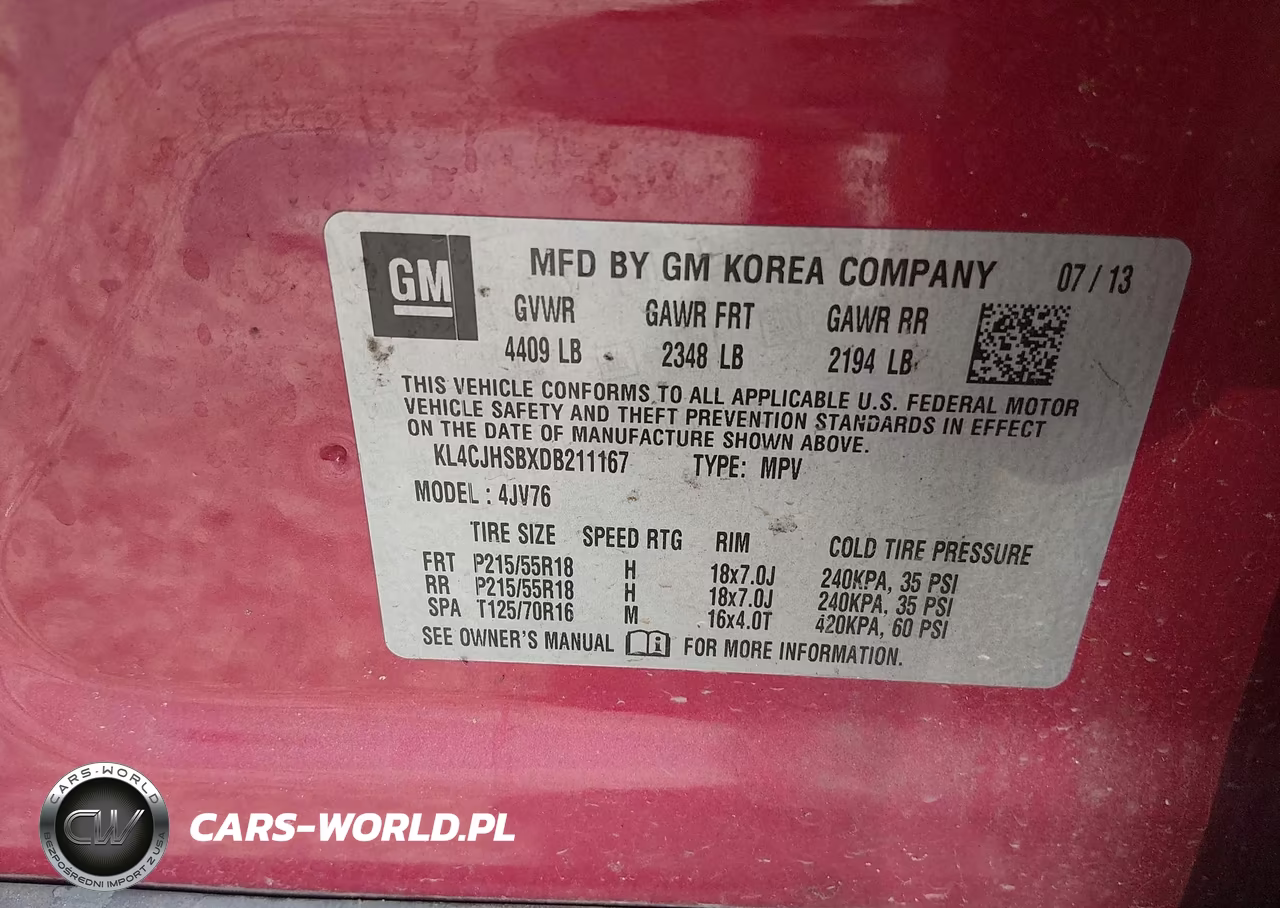 2013 Buick Encore Premium VIN:KL4CJHSBXDB211167 - 9