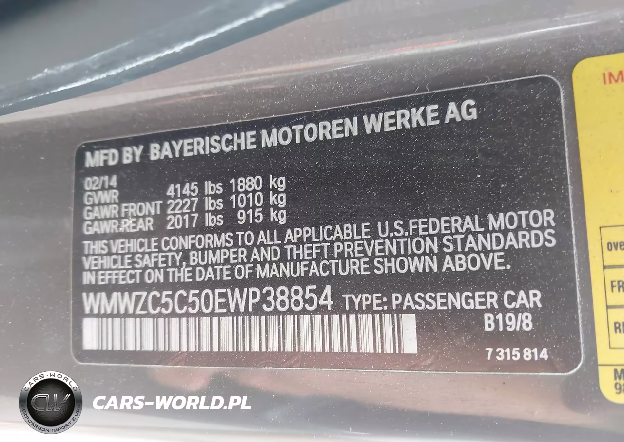 2014 Mini Countryman Cooper S VIN:WMWZC5C50EWP38854 - 9