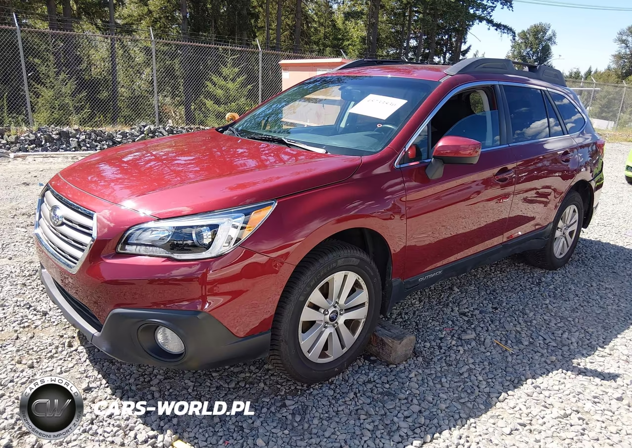 2015 Subaru Outback 2.5I Premium VIN:4S4BSACC8F3320295 - 2