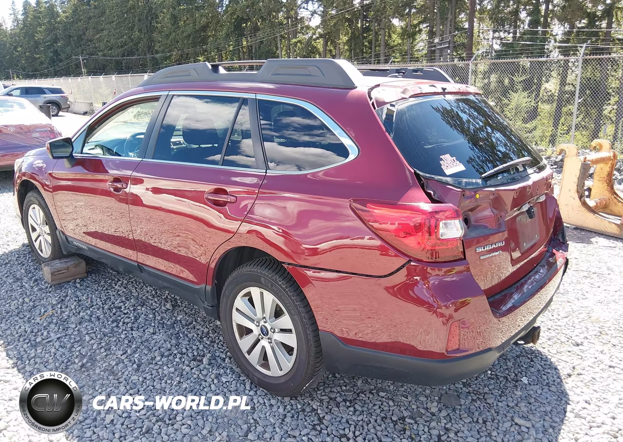 2015 Subaru Outback 2.5I Premium VIN:4S4BSACC8F3320295 - 3