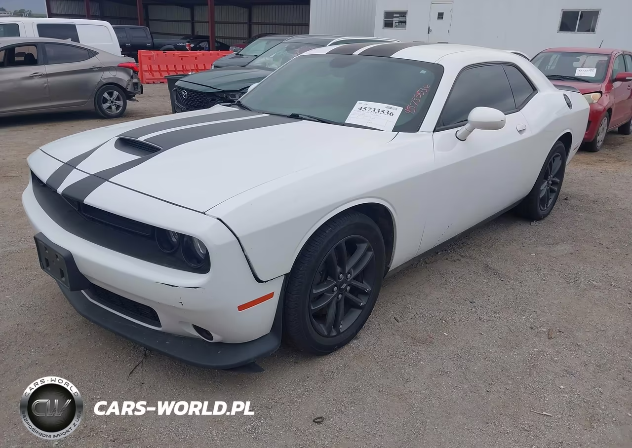 2019 Dodge Challenger Gt Awd VIN:2C3CDZKG4KH504411 - 2