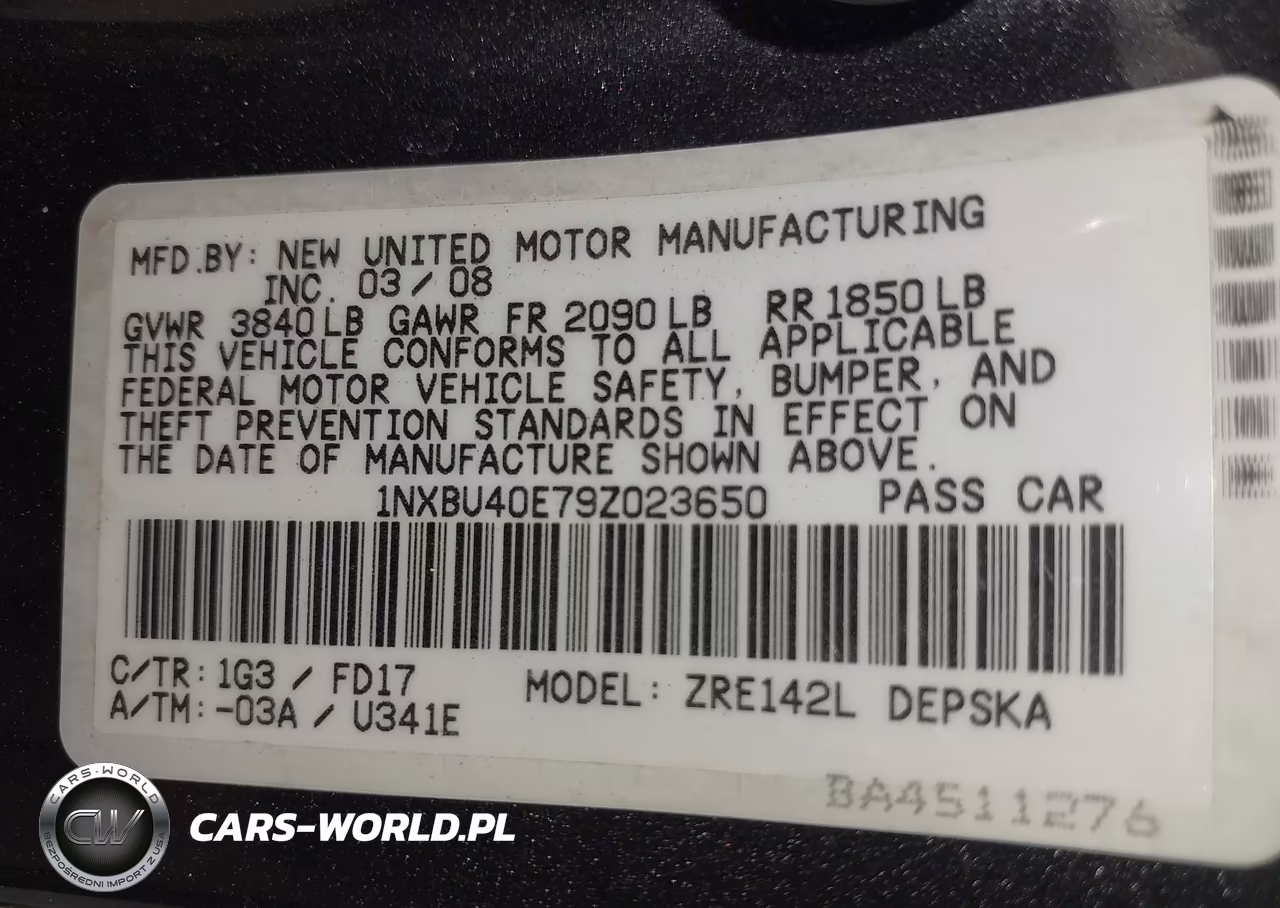 2009 Toyota Corolla S VIN:1NXBU40E79Z023650 - 9