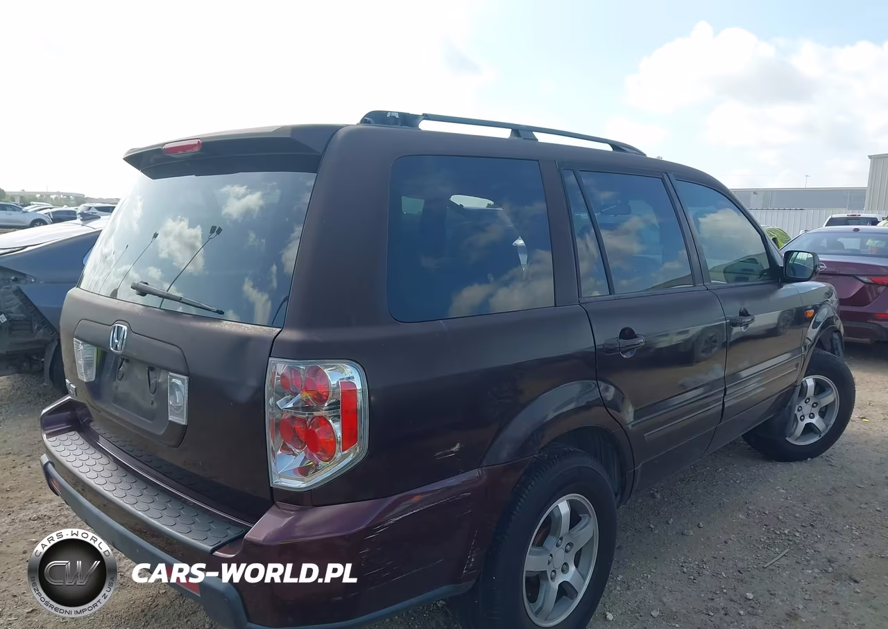 2007 Honda Pilot Ex VIN:5FNYF28417B001013 - 4