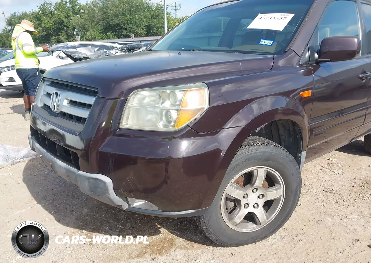 2007 Honda Pilot Ex VIN:5FNYF28417B001013 - 6