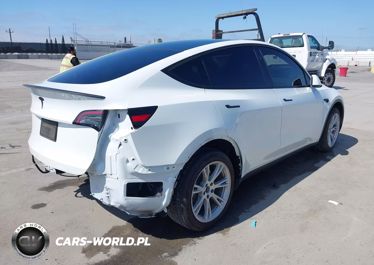 2024 Tesla Model Y Long Range Single Motor Rear-Wheel Drive-Rwd VIN:7SAYGDED9RF083429 - 4