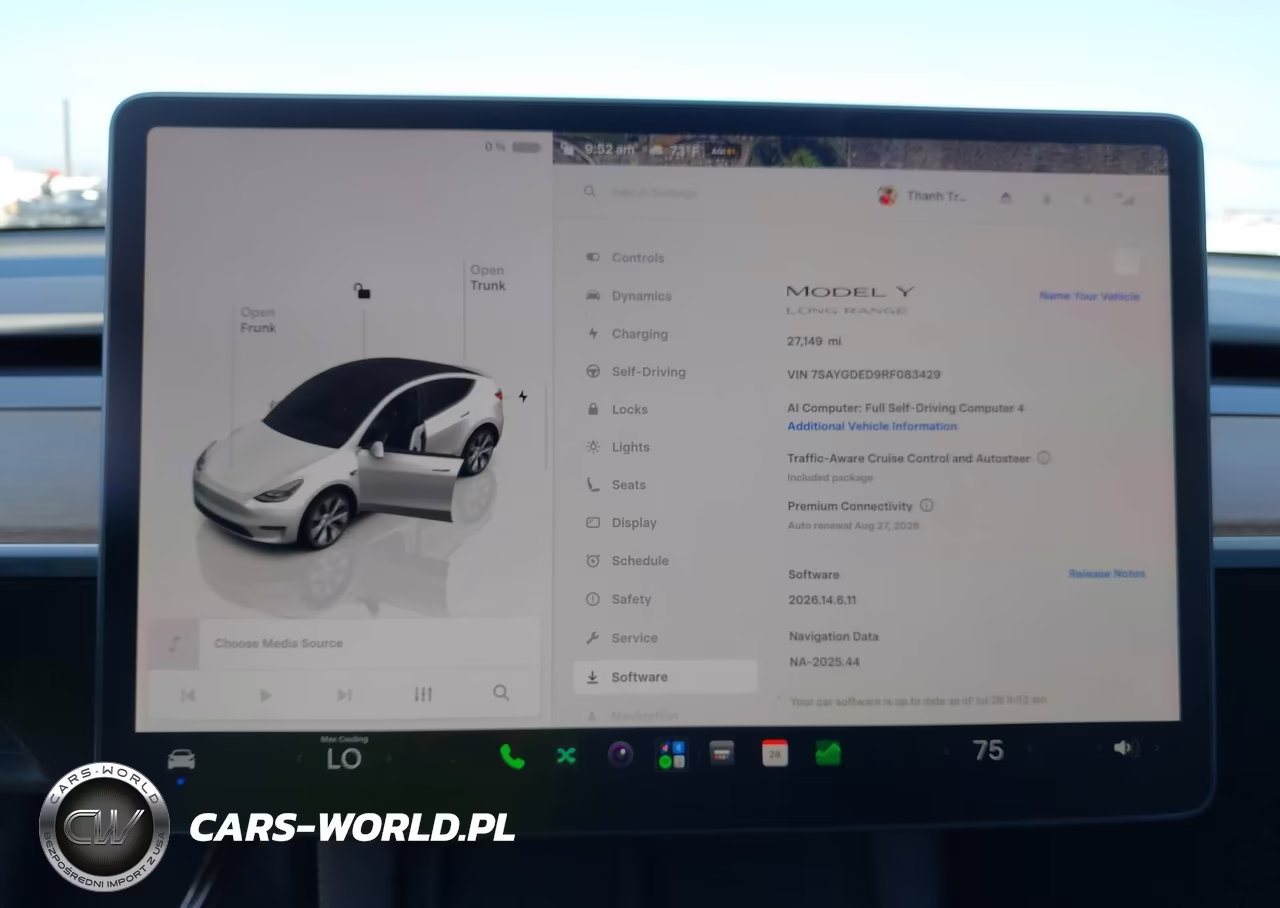 2024 Tesla Model Y Long Range Single Motor Rear-Wheel Drive-Rwd VIN:7SAYGDED9RF083429 - 7
