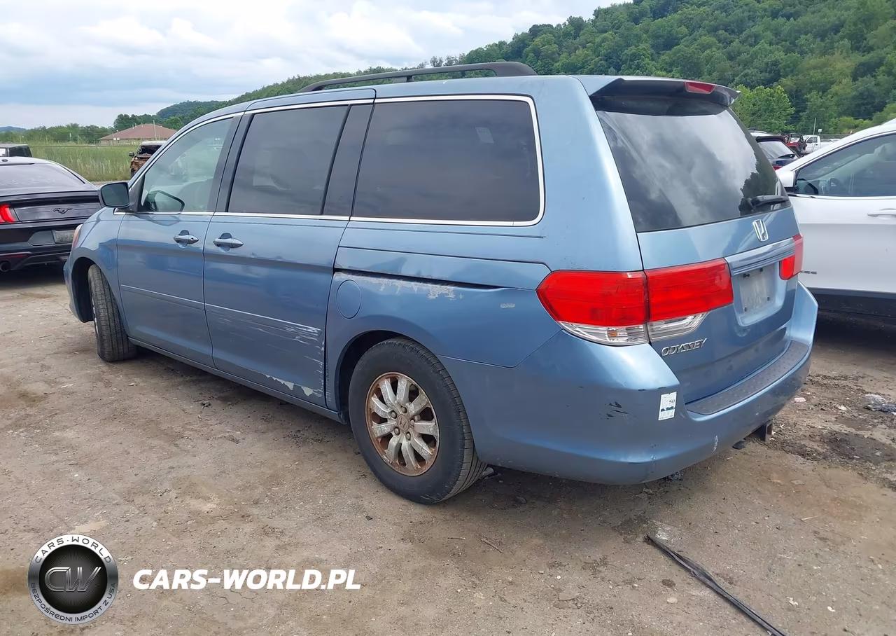 2009 Honda Odyssey Ex VIN:5FNRL384X9B040415 - 3