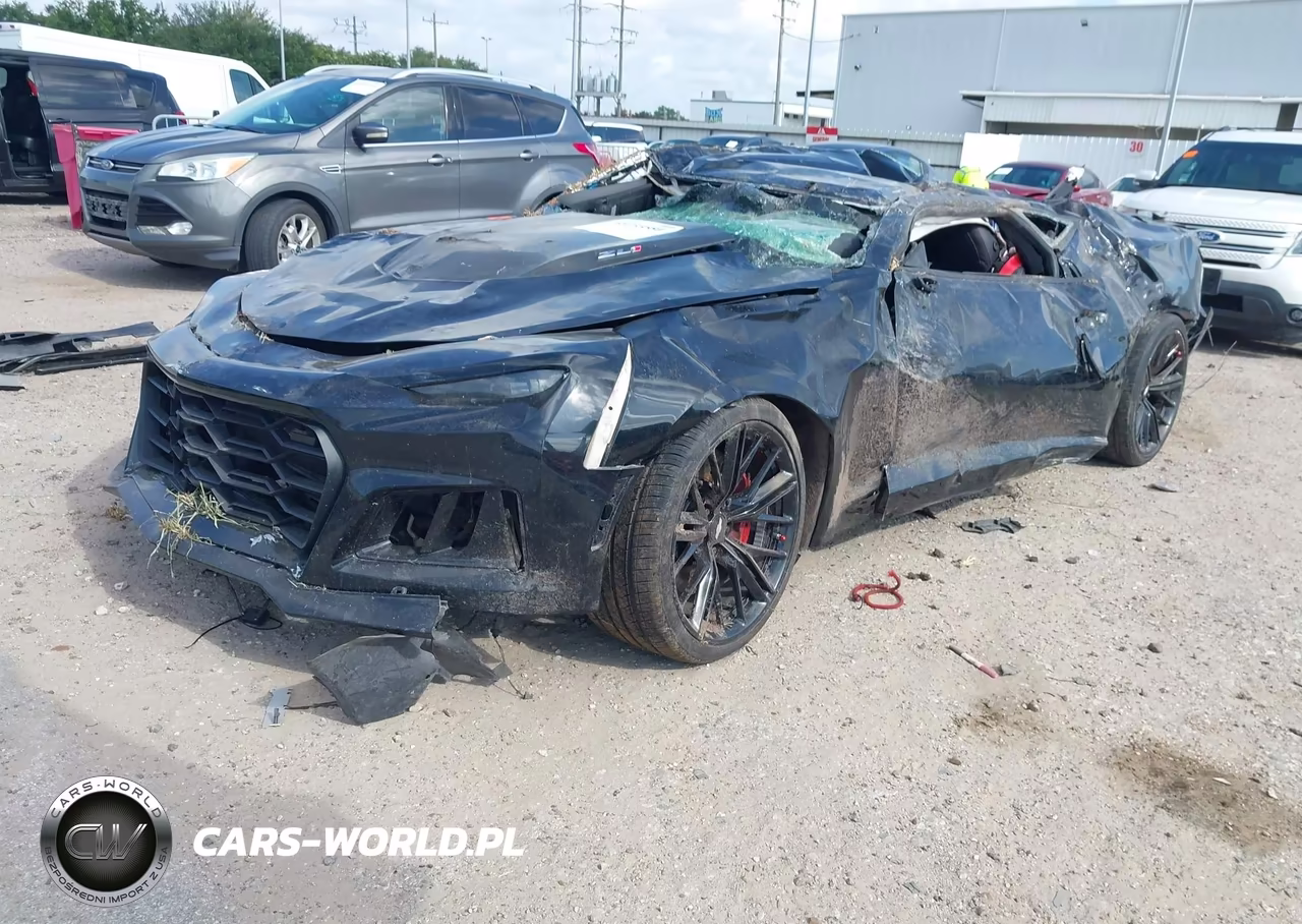 2017 Chevrolet Camaro Zl1 VIN:1G1FK1R65H0199858 - 2