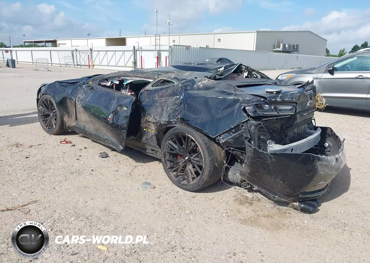 2017 Chevrolet Camaro Zl1 VIN:1G1FK1R65H0199858 - 3