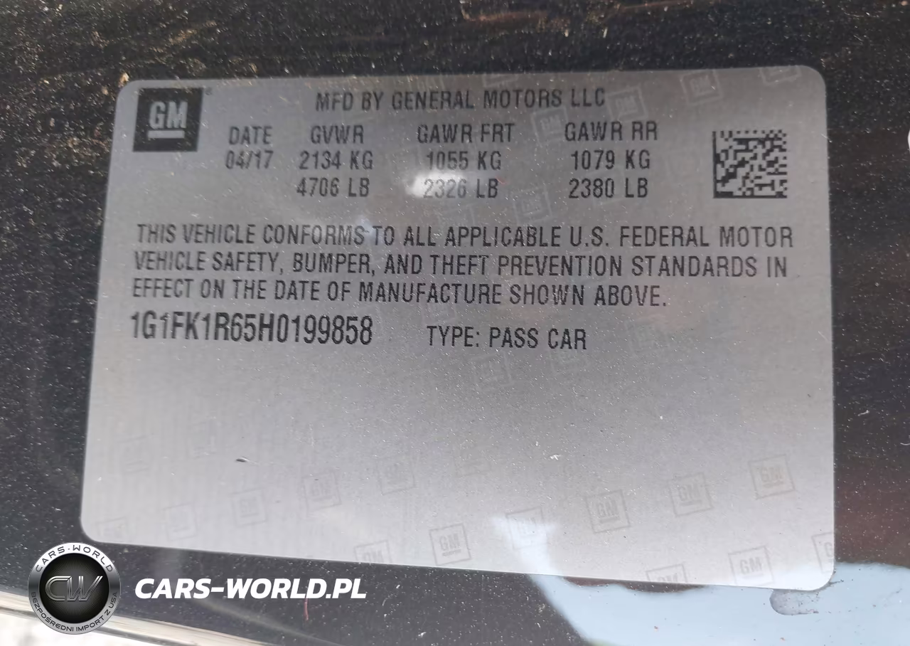 2017 Chevrolet Camaro Zl1 VIN:1G1FK1R65H0199858 - 9