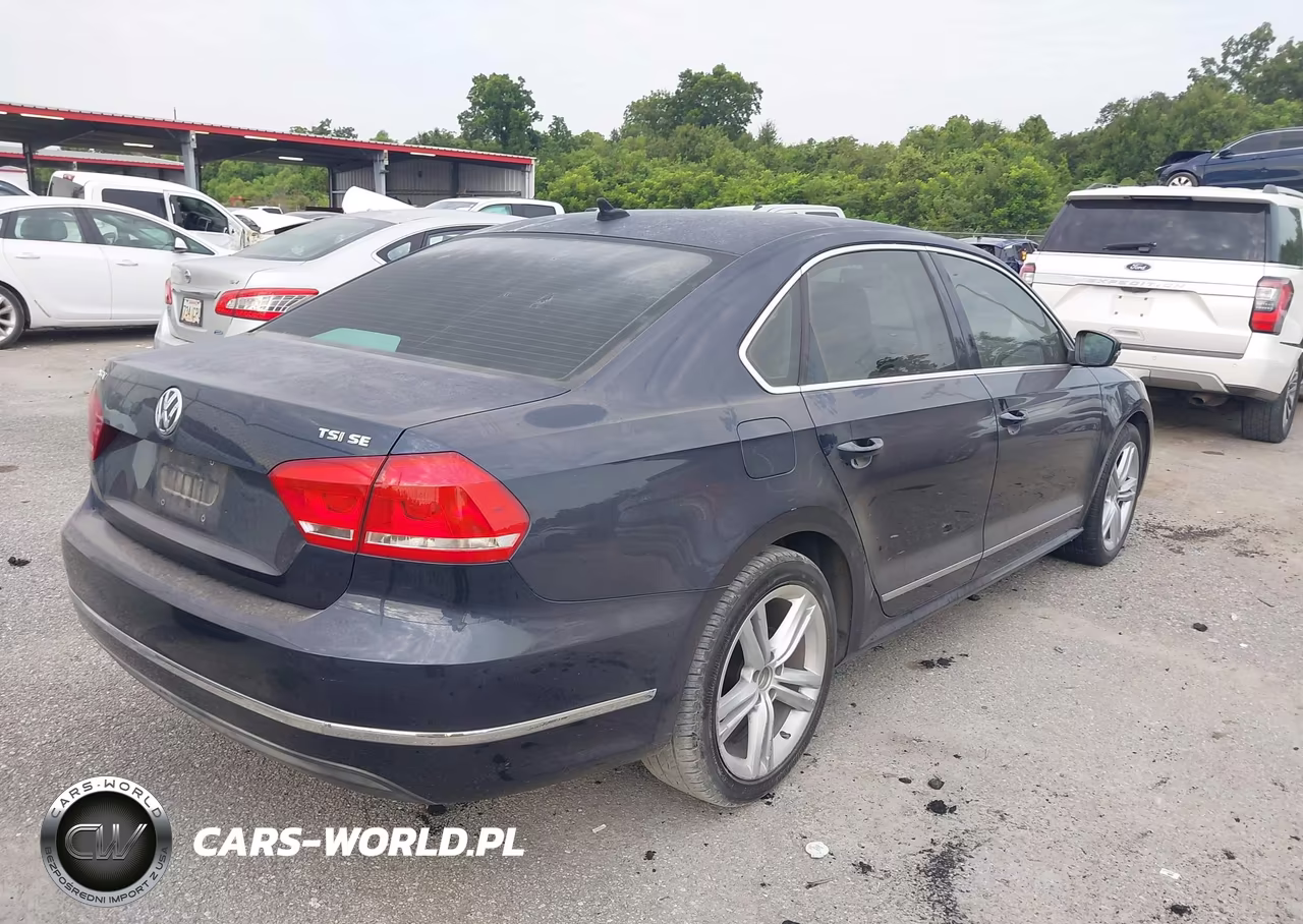 2015 Volkswagen Passat 1.8T Se VIN:1VWBS7A36FC056243 - 4