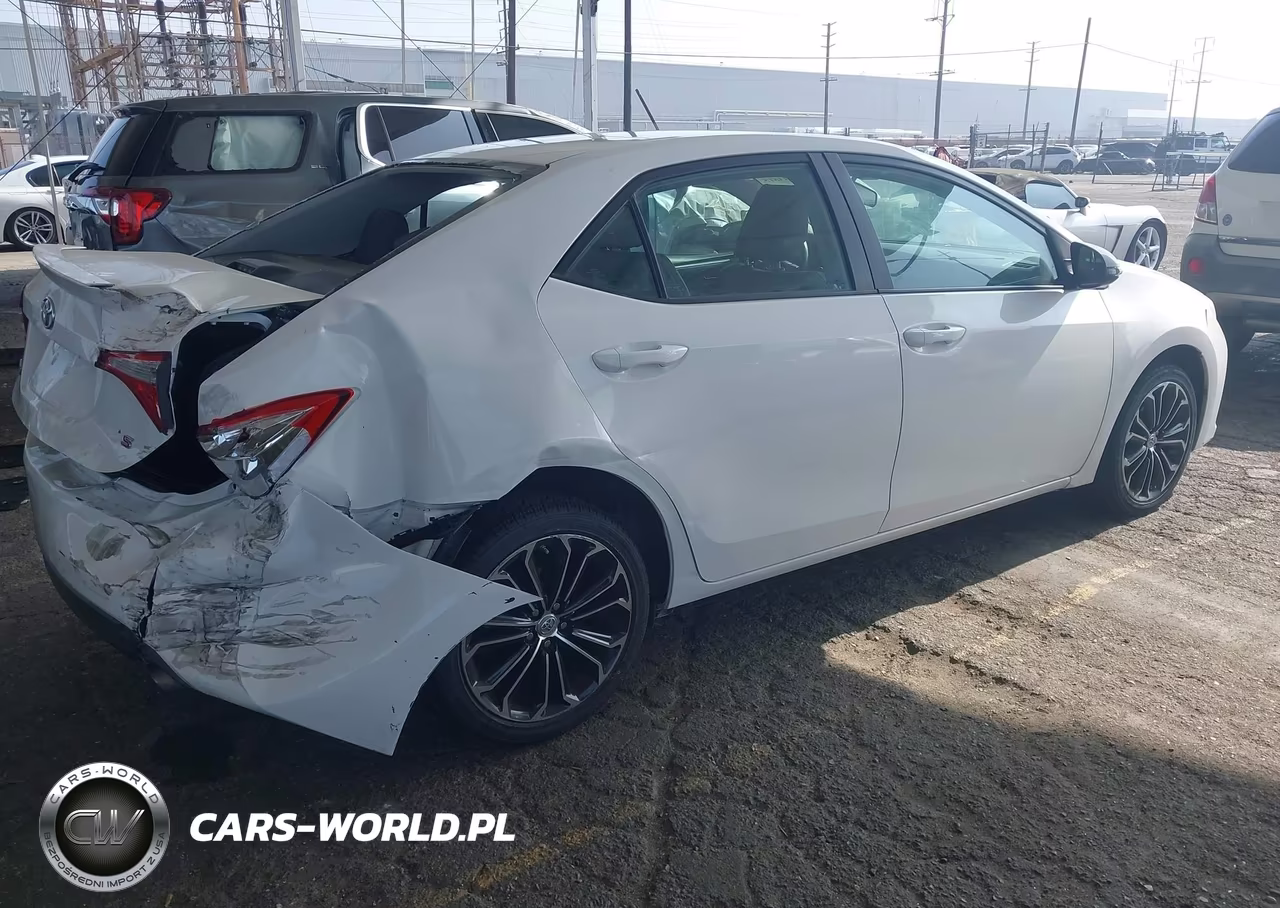 2016 Toyota Corolla S Plus VIN:5YFBURHE9GP477124 - 4