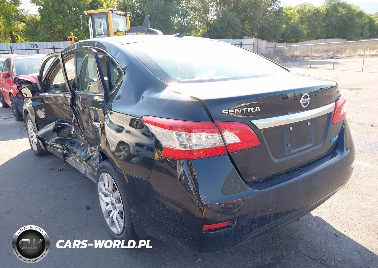 2013 Nissan Sentra Sv VIN:3N1AB7AP4DL798257 - 3