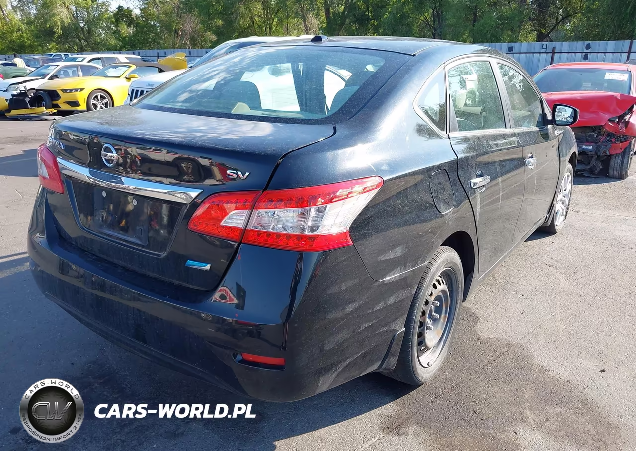 2013 Nissan Sentra Sv VIN:3N1AB7AP4DL798257 - 4