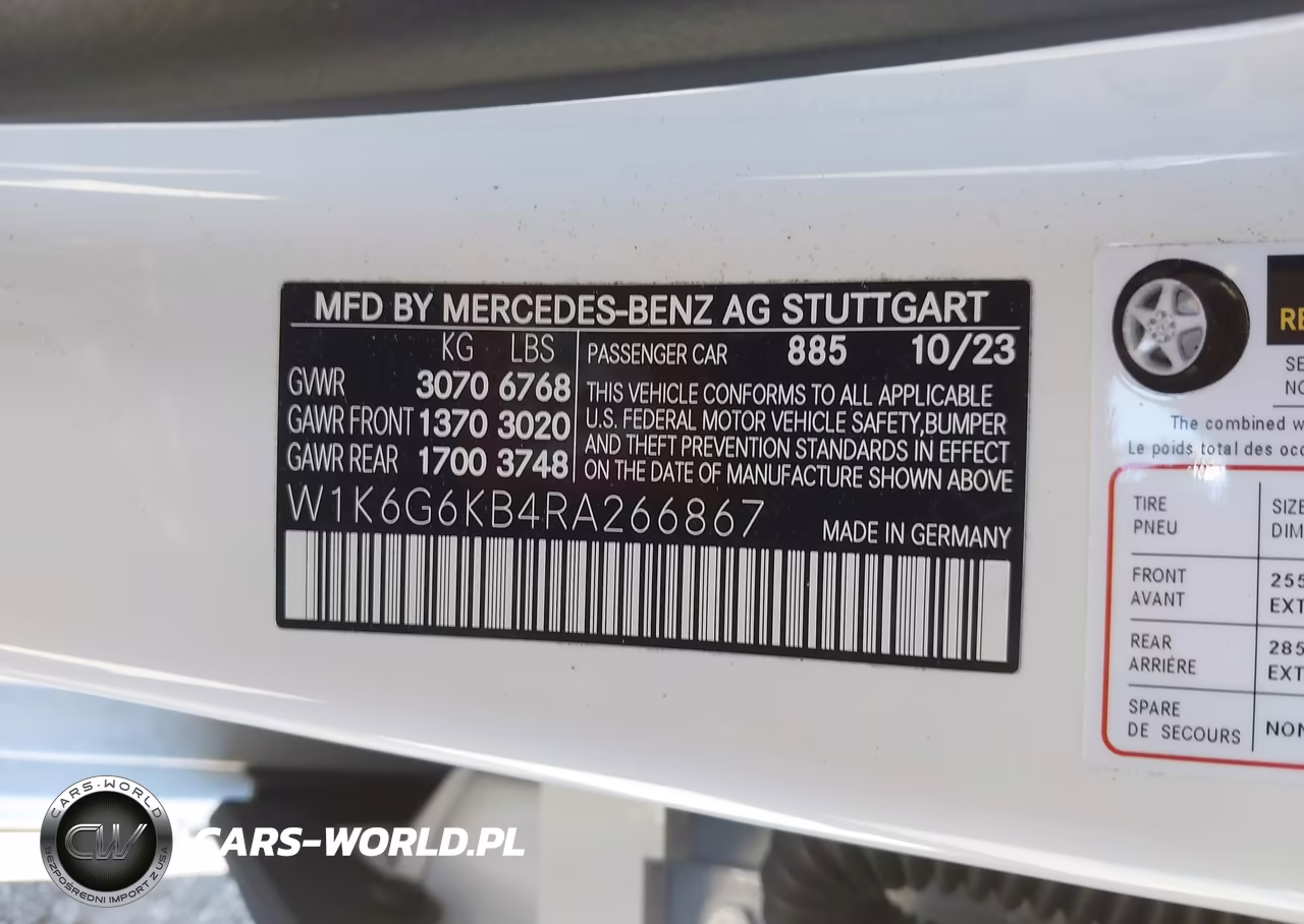 2024 Mercedes-Benz S 580E 4Matic VIN:W1K6G6KB4RA266867 - 9