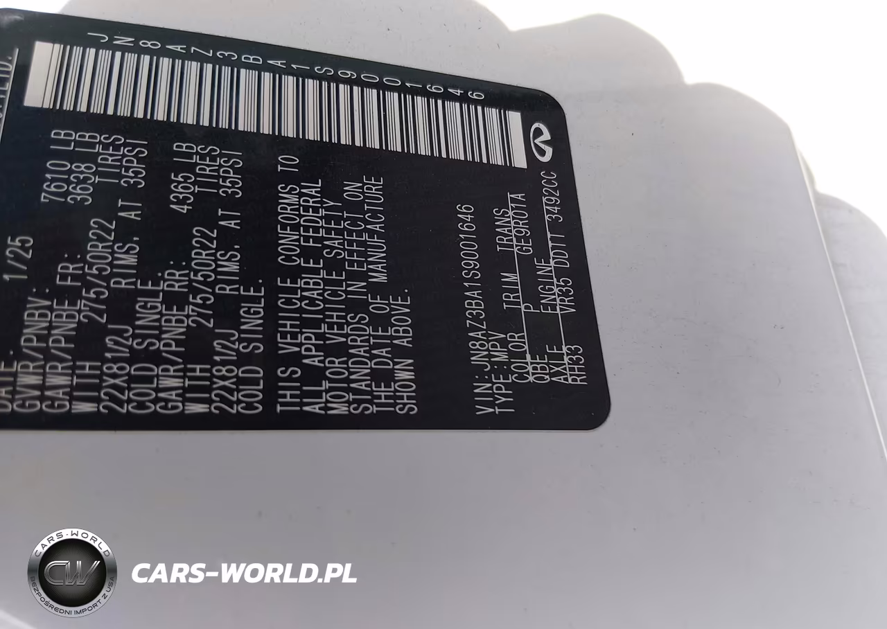2025 Infiniti Qx80 Luxe VIN:JN8AZ3BA1S9001646 - 9