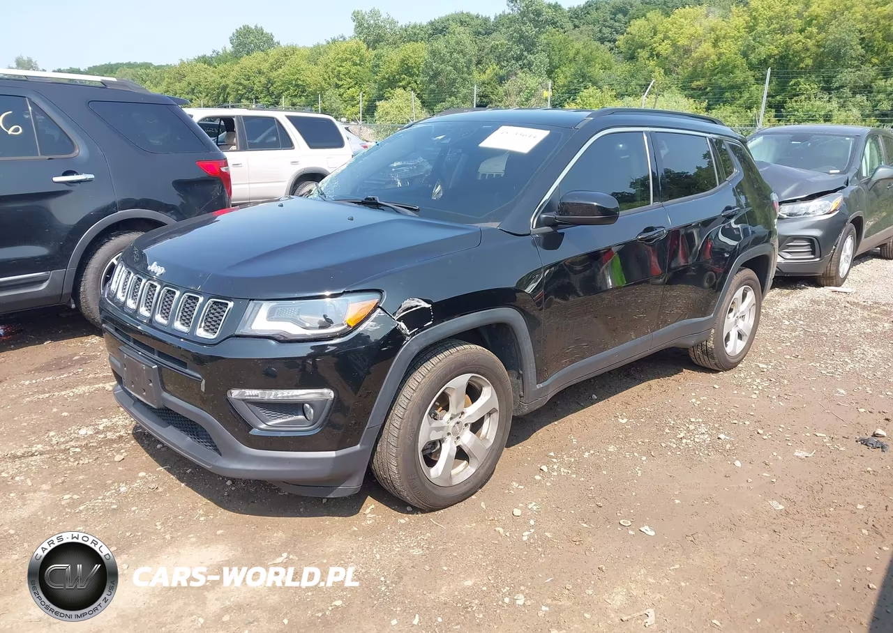 2018 Jeep Compass Latitude Fwd VIN:3C4NJCBB1JT285931 - 2