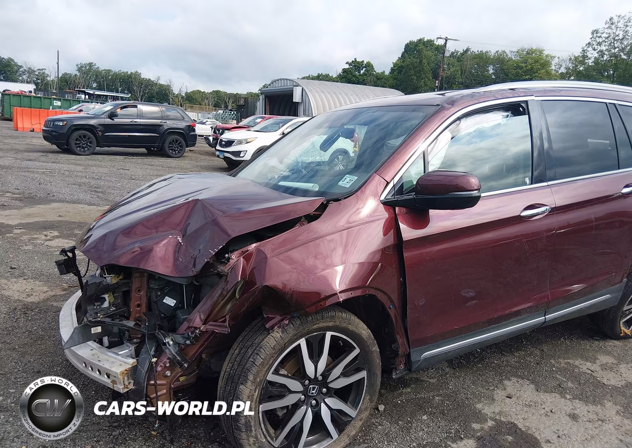 2022 Honda Pilot Awd Touring 8 Passenger VIN:5FNYF6H93NB000171 - 20