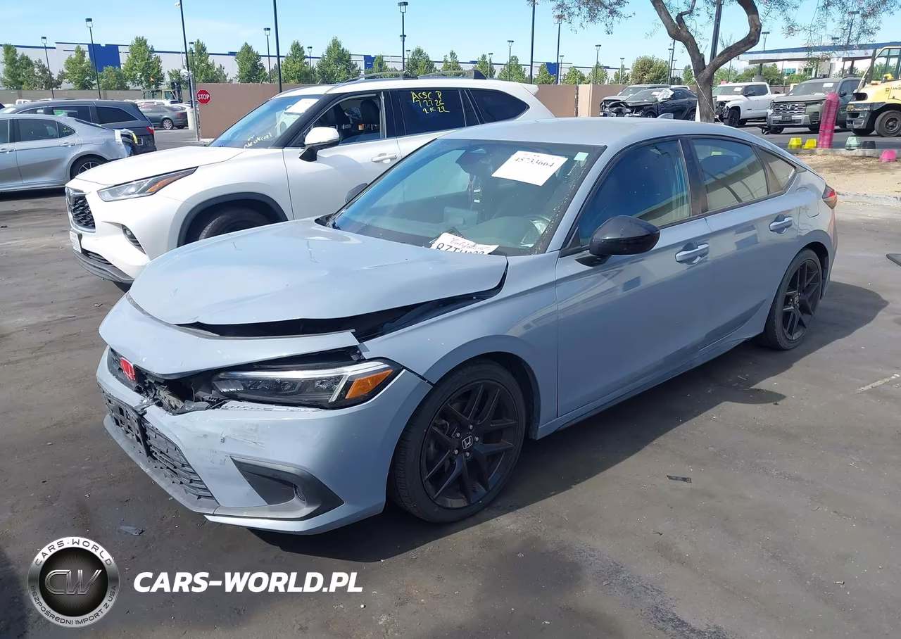 2022 Honda Civic Sport VIN:19XFL2H87NE005704 - 2