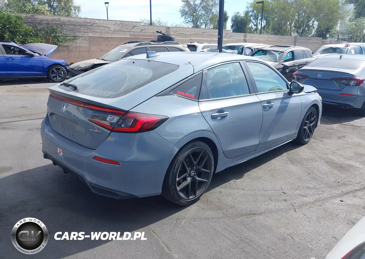 2022 Honda Civic Sport VIN:19XFL2H87NE005704 - 4