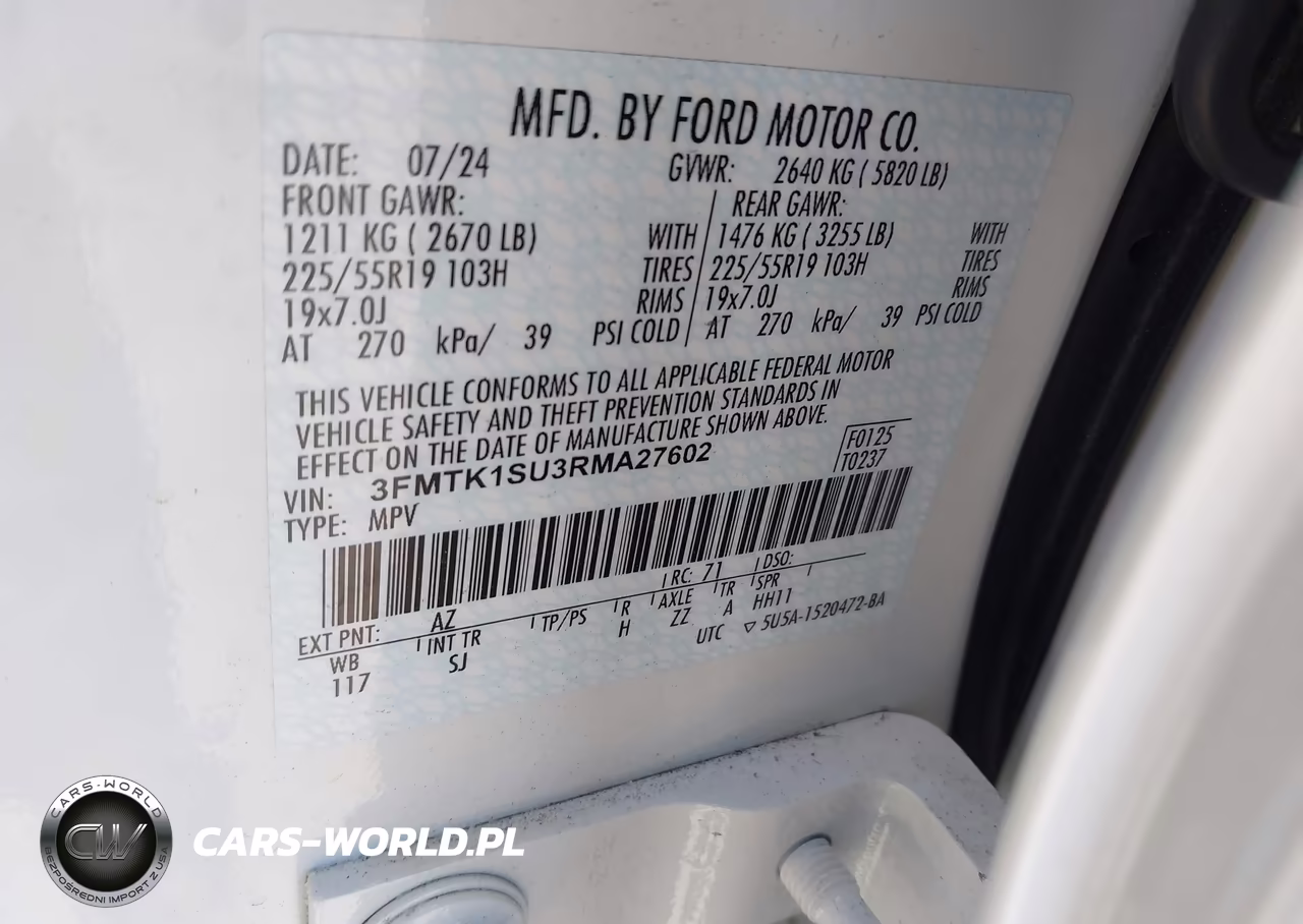 2024 Ford Mustang Mach-E Select VIN:3FMTK1SU3RMA27602 - 9
