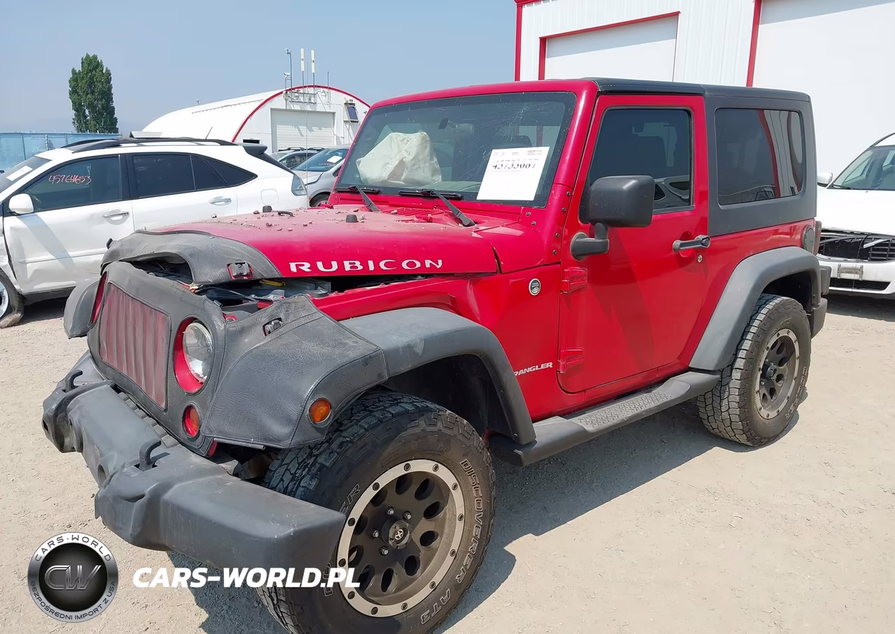 2008 Jeep Wrangler Rubicon VIN:1J4GA64128L621245 - 2