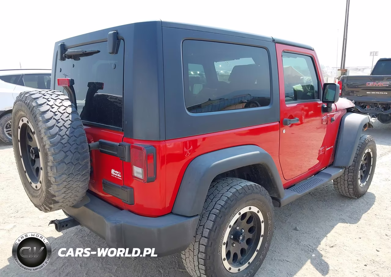 2008 Jeep Wrangler Rubicon VIN:1J4GA64128L621245 - 4
