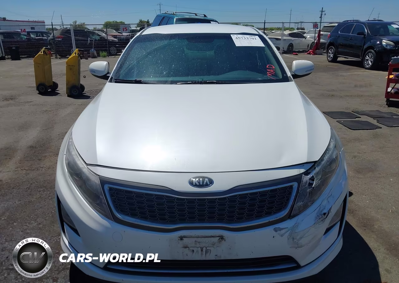 2014 Kia Optima Hybrid Lx VIN:KNAGM4AD1E5064096 - 12