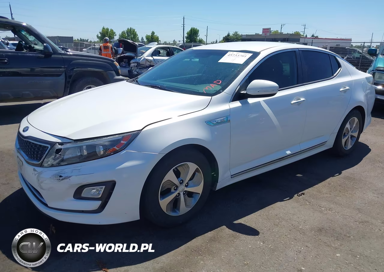 2014 Kia Optima Hybrid Lx VIN:KNAGM4AD1E5064096 - 2