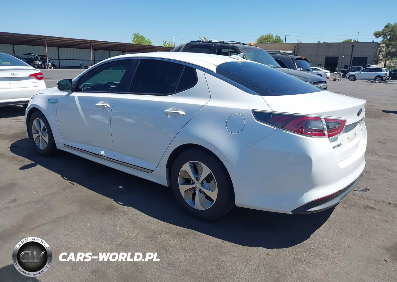 2014 Kia Optima Hybrid Lx VIN:KNAGM4AD1E5064096 - 3