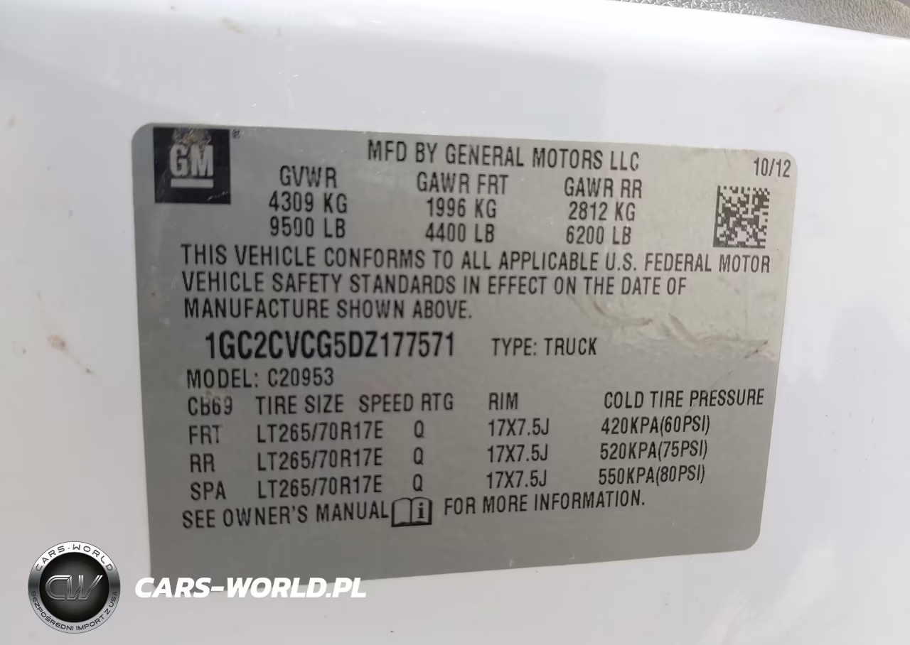 2013 Chevrolet Silverado 2500Hd Work Truck VIN:1GC2CVCG5DZ177571 - 9