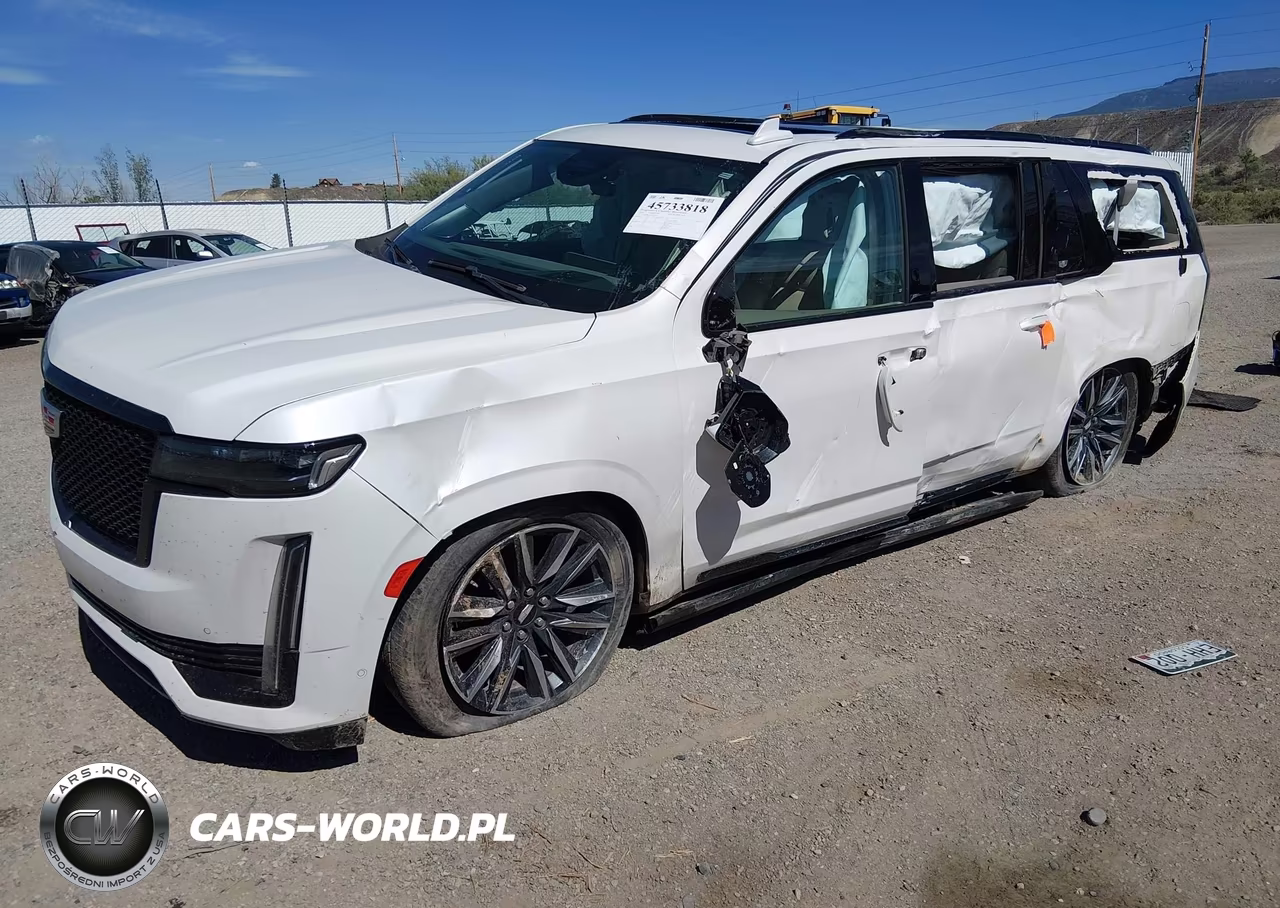 2022 Cadillac Escalade Esv 4Wd Sport Platinum VIN:1GYS4RKL1NR125143 - 2