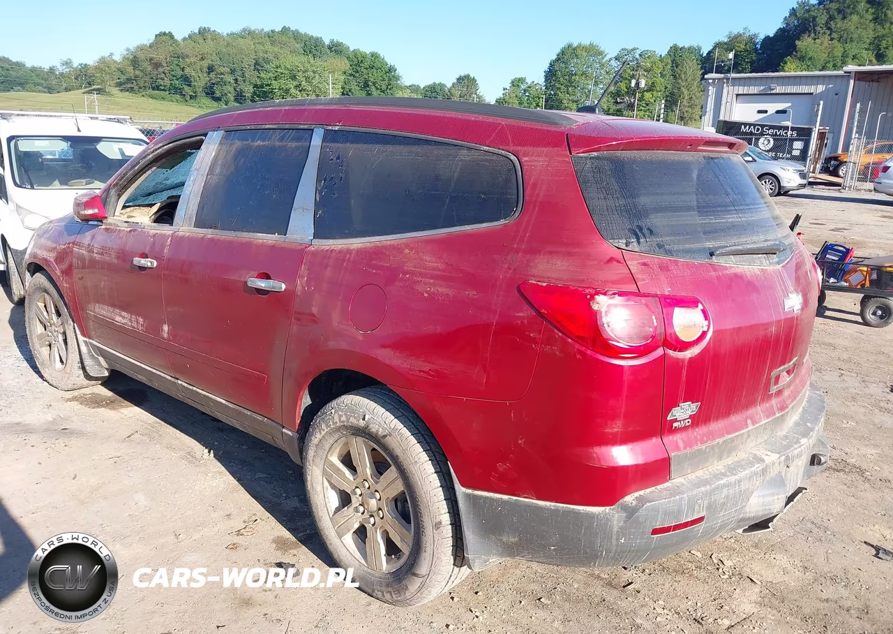 2012 Chevrolet Traverse Lt W-1Lt VIN:1GNKVGED0CJ422144 - 3