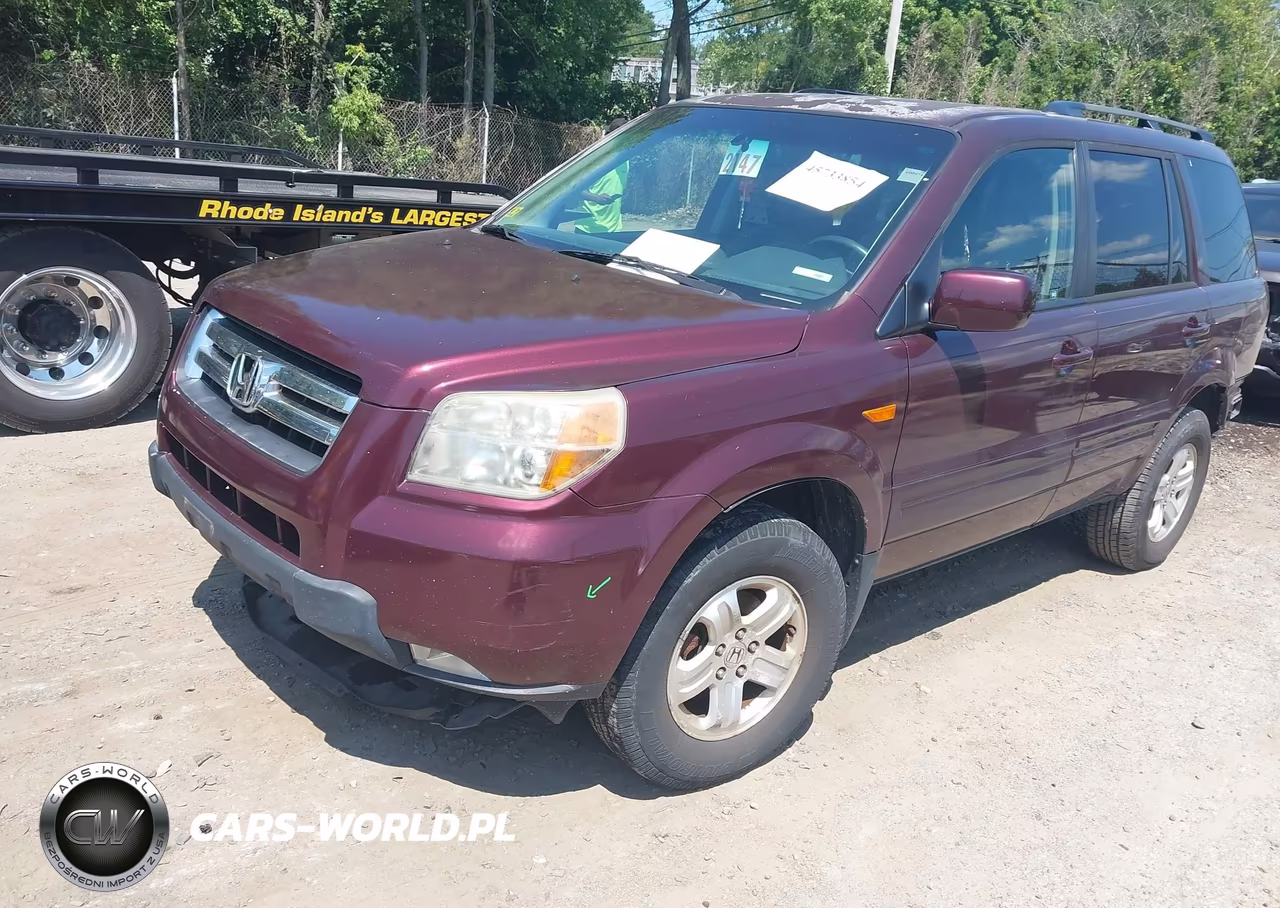2008 Honda Pilot Vp VIN:5FNYF18278B012317 - 2