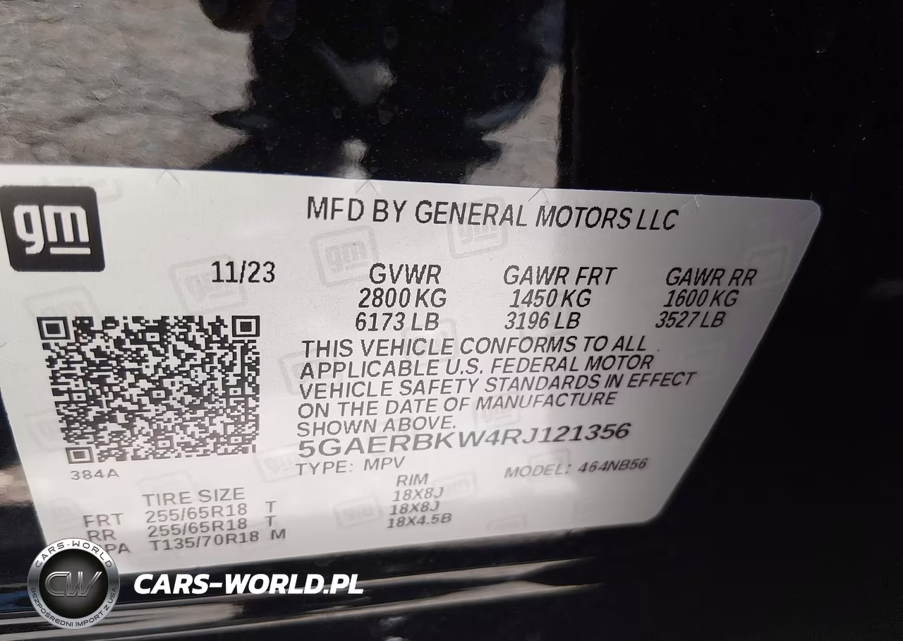 2024 Buick Enclave Essence Fwd VIN:5GAERBKW4RJ121356 - 9