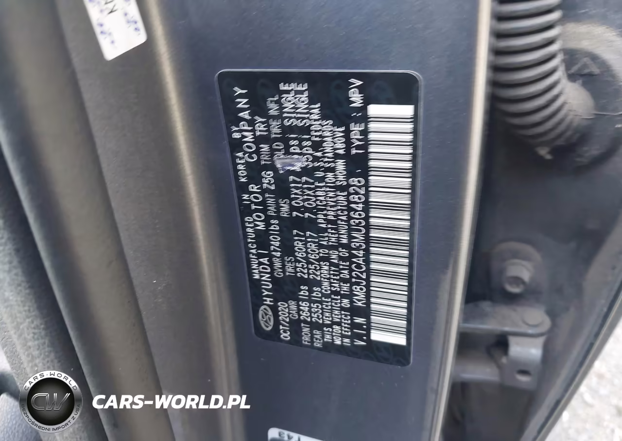2021 Hyundai Tucson Se VIN:KM8J2CA43MU364828 - 9