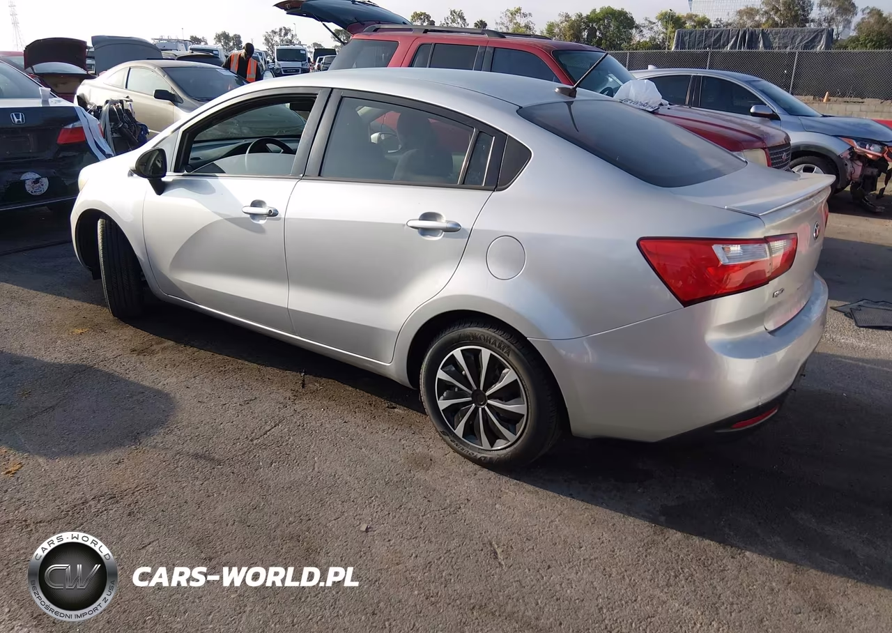 2014 Kia Rio Lx VIN:KNADM4A33E6364808 - 3