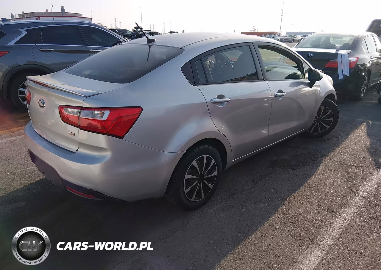 2014 Kia Rio Lx VIN:KNADM4A33E6364808 - 4