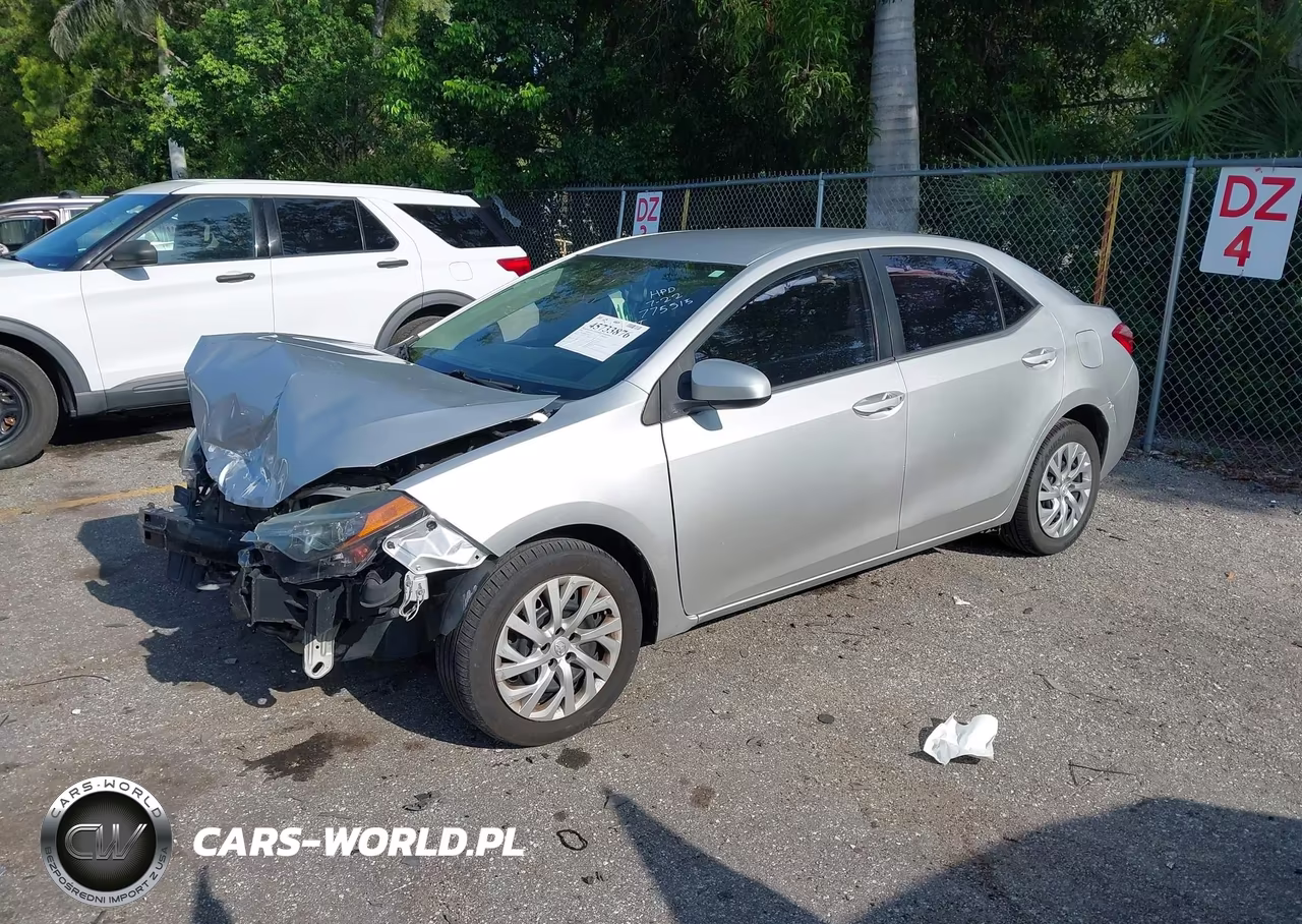 2018 Toyota Corolla Le VIN:5YFBURHE3JP775515 - 2