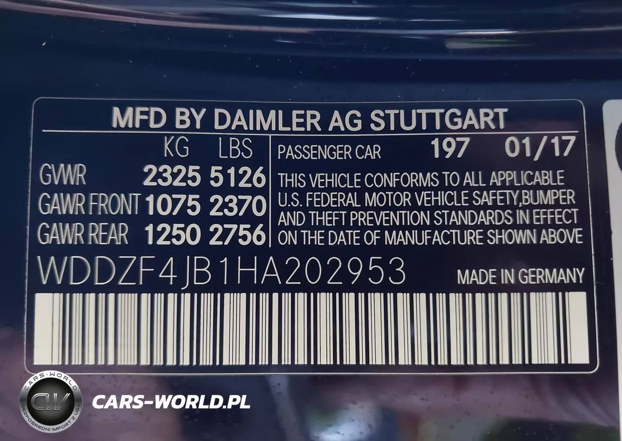 2017 Mercedes-Benz E 300 VIN:WDDZF4JB1HA202953 - 9