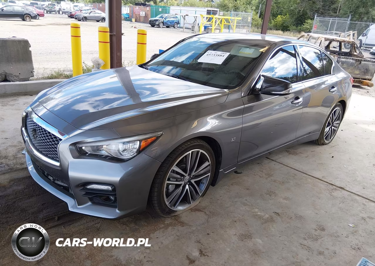 2014 Infiniti Q50 Sport VIN:JN1BV7AP6EM676860 - 2